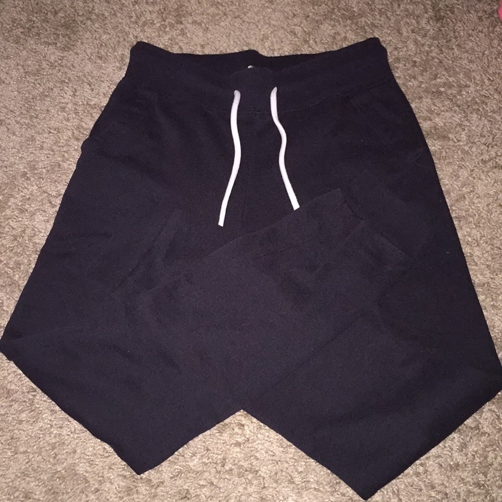 Black cotton H & M joggers